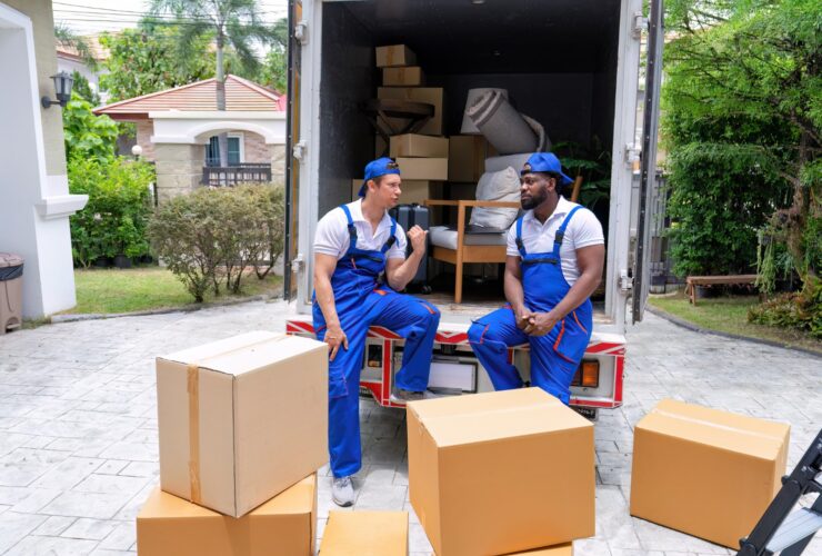 Professional Goods Move Service Use Truck Carry Pe 2023 11 27 05 01 27 Utc