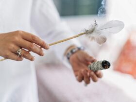 Spiritual Cleansing Burning Sage Indoors 2023 11 27 05 18 55 Utc