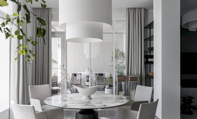 A Modern House With A Monochrome Interior 116