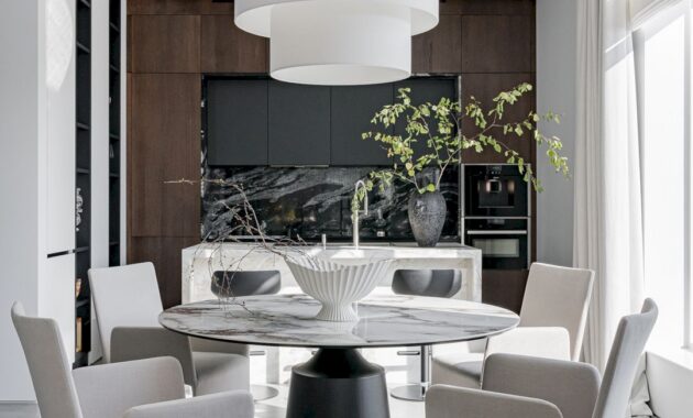 A Modern House With A Monochrome Interior 127