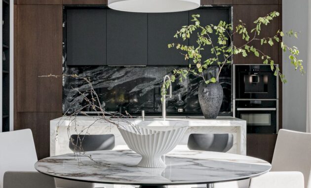 A Modern House With A Monochrome Interior 128