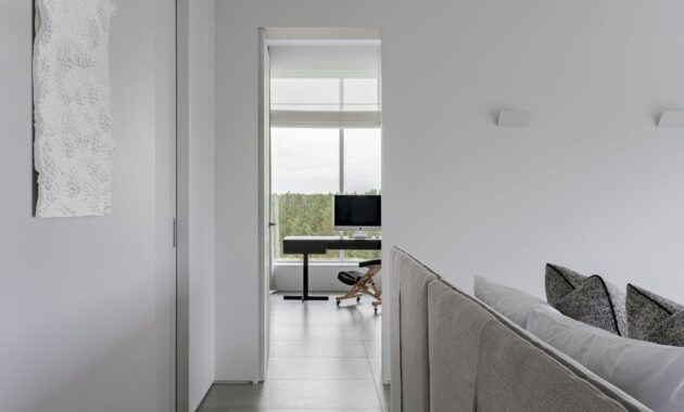 A Modern House With A Monochrome Interior 156