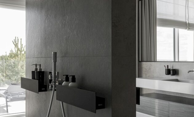 A Modern House With A Monochrome Interior 44