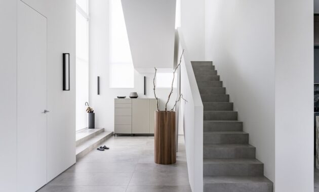 A Modern House With A Monochrome Interior 78