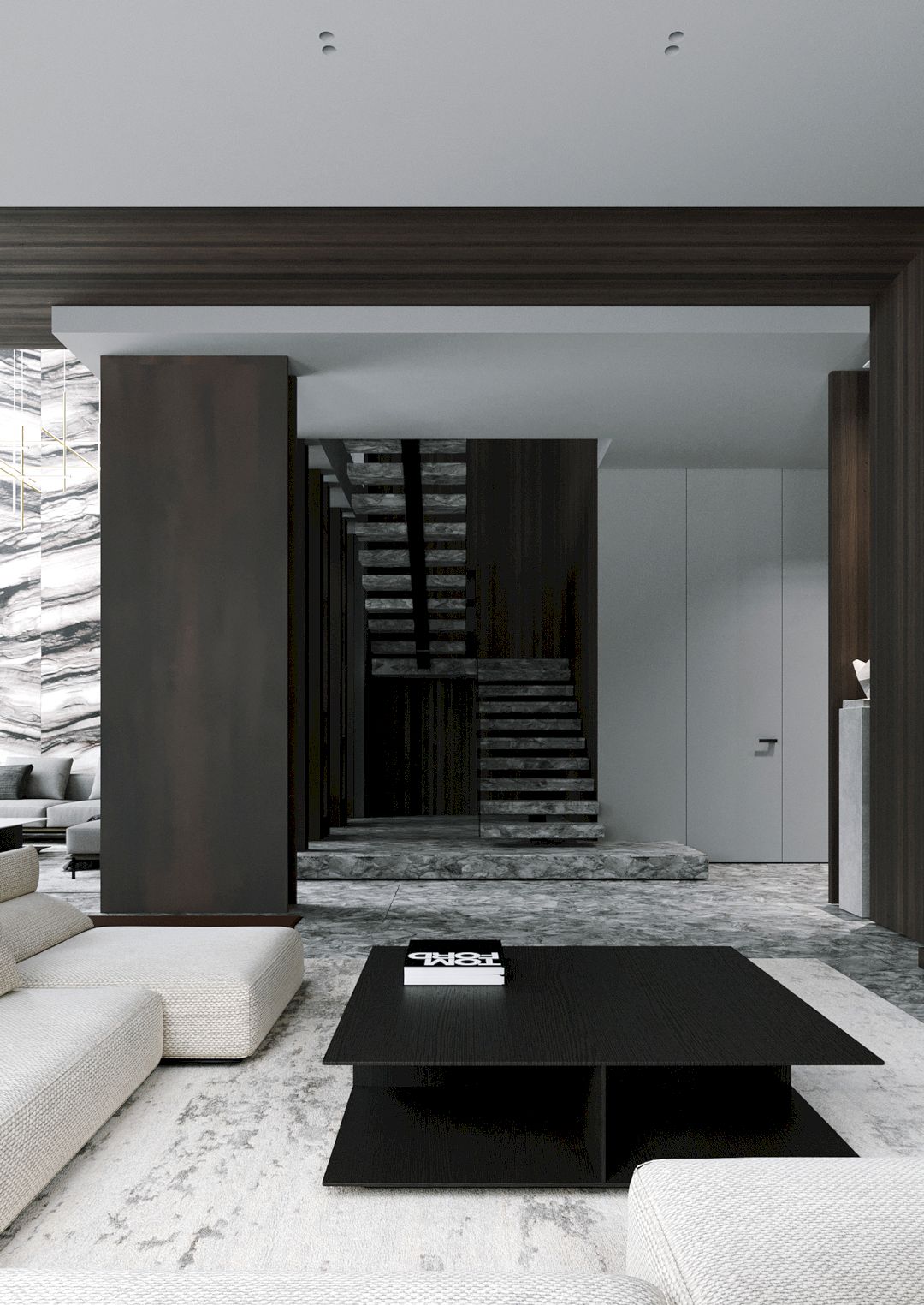 Riviera Refined: A Two-Level Penthouse with Panoramic River Views