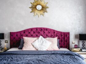 Luxurious Bedroom Interior With Grey Bedding And M 2023 11 27 05 34 30 Utc