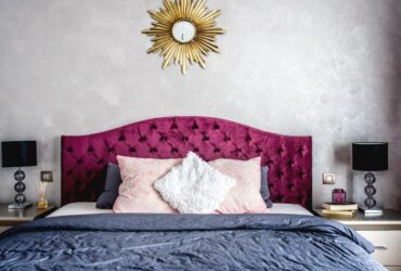 Luxurious Bedroom Interior With Grey Bedding And M 2023 11 27 05 34 30 Utc