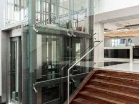 Modern Corridor With Wooden Parquet 2023 11 27 05 35 24 Utc