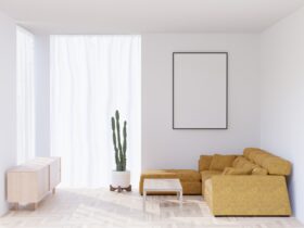 3d Mockup Photo Frame In Modern Interior Of Living 2023 11 27 04 56 57 Utc