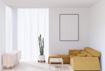 3d Mockup Photo Frame In Modern Interior Of Living 2023 11 27 04 56 57 Utc