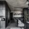 A 90 M2 Moscow Apartment In Black Tones 29