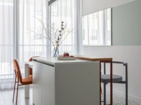 Modern Apartments With Bright Accents 23