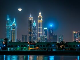 Amazing Night Panorama Of Jumeirah Beach Skycraper 2023 11 27 05 08 41 Utc