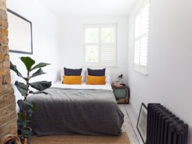 Empty Interior Of Contemporary Bedroom With Bed An 2023 11 27 05 25 48 Utc
