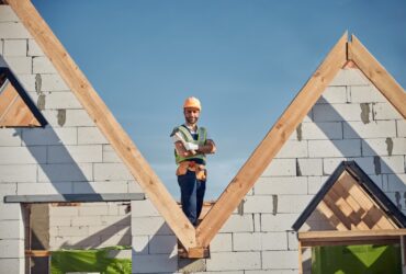 Professional Construction Site Worker Posing On To 2023 11 27 05 17 31 Utc