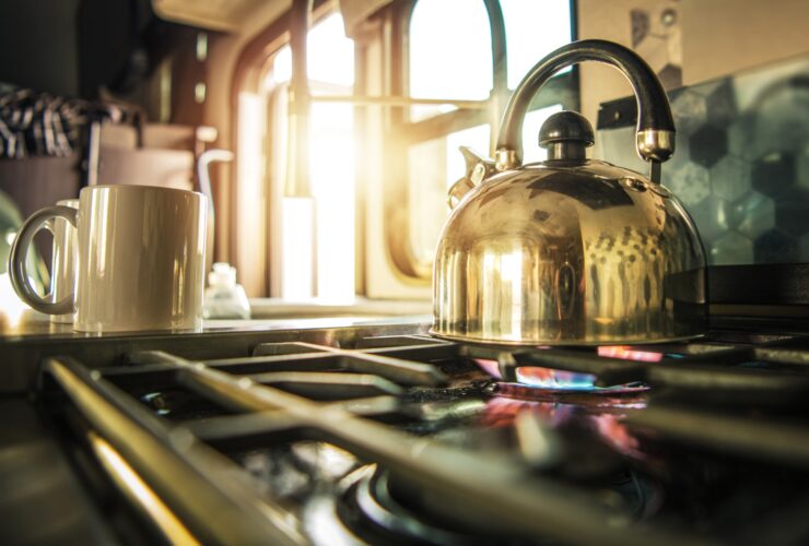 Stovetop Tea Kettle Inside Rv Motohome Camper Van 2023 11 27 05 20 40 Utc