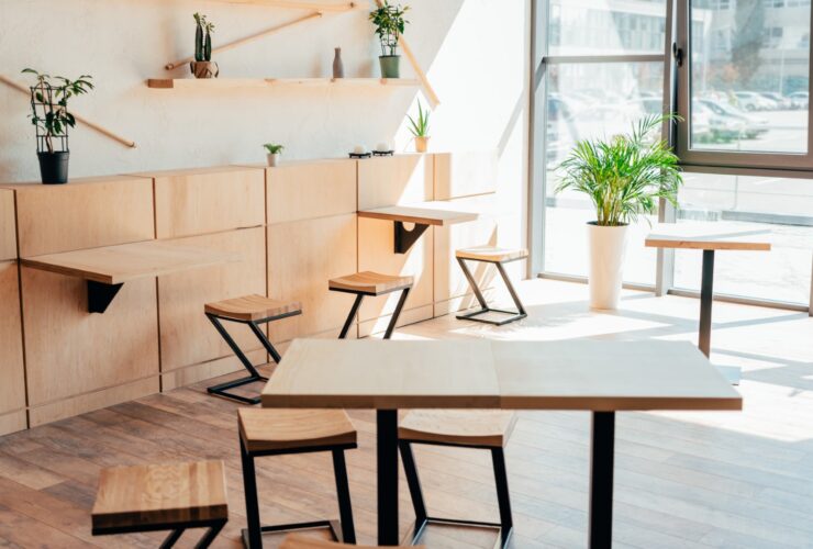 Stylish Interior Of Modern Cafe With Stylish Woode 2023 11 27 04 53 08 Utc
