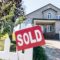 Beautiful New House With Sign Sold Hanging On Fenc 2023 11 27 05 10 01 Utc