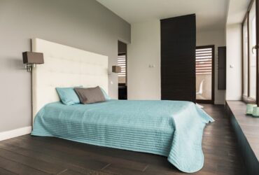 Grey Bedroom With Upholstered Bed 2023 11 27 04 49 13 Utc