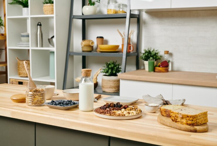 Interior Of Large Kitchen With A Lot Of Healthy Fo 2023 11 27 05 22 29 Utc