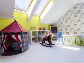 Kids Room With Play Tent And A Rocking Horse 2023 11 27 05 08 26 Utc