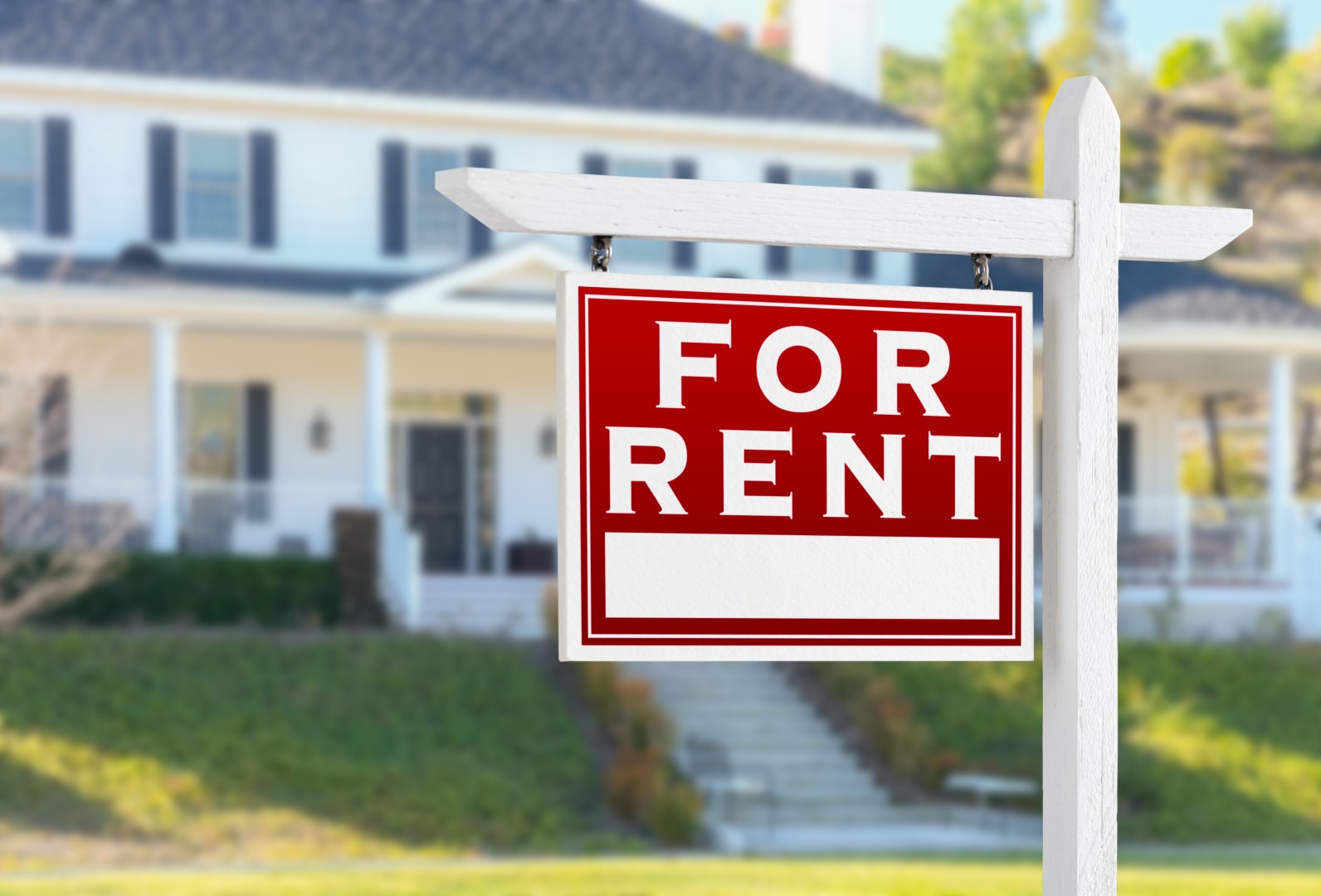 Left Facing For Rent Real Estate Sign In Front Of 2023 11 27 04 50 25 Utc