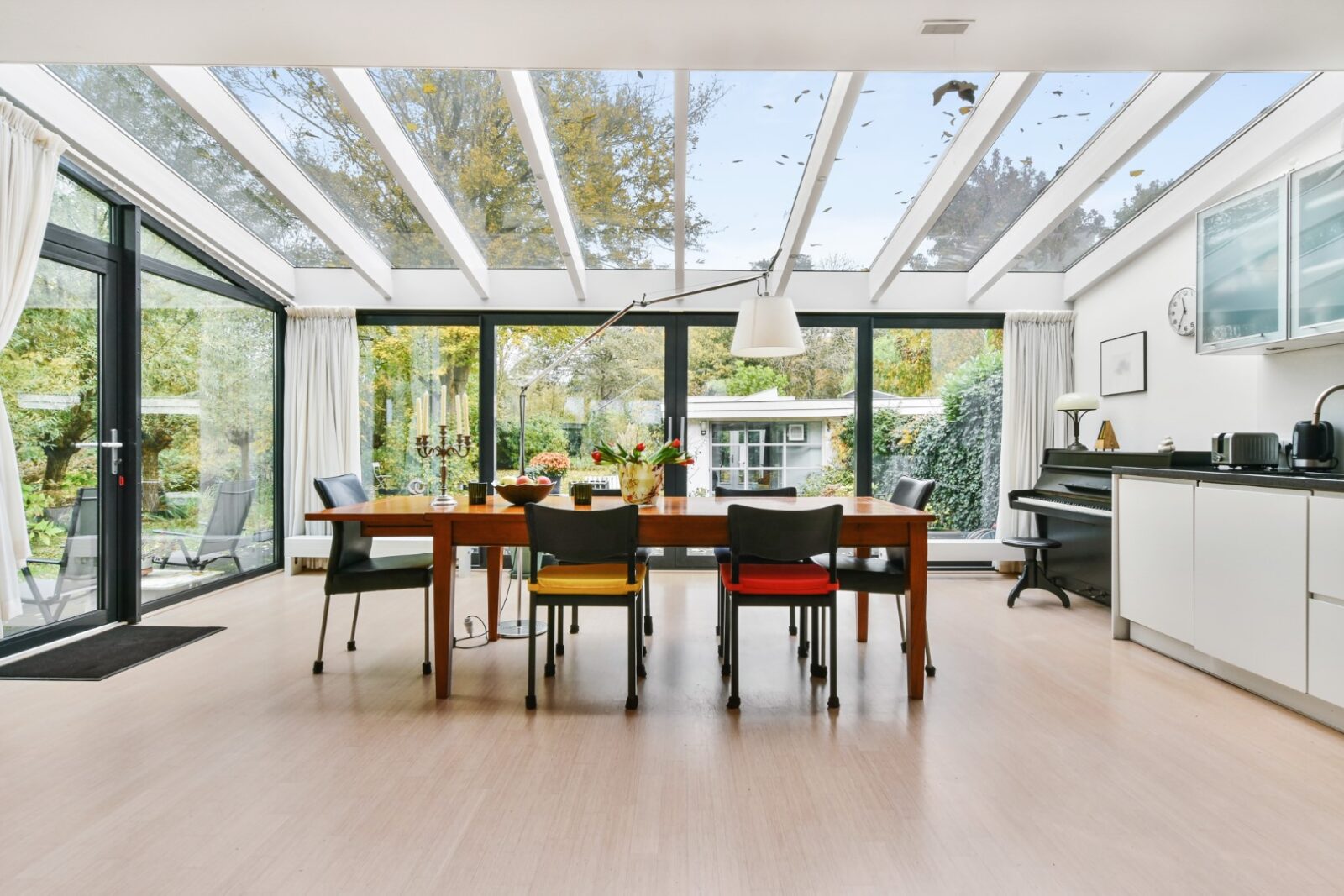Kitchen With Dining Table Under Window In Roof 2023 11 27 05 24 48 Utc