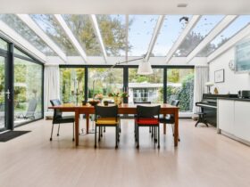Kitchen With Dining Table Under Window In Roof 2023 11 27 05 24 48 Utc