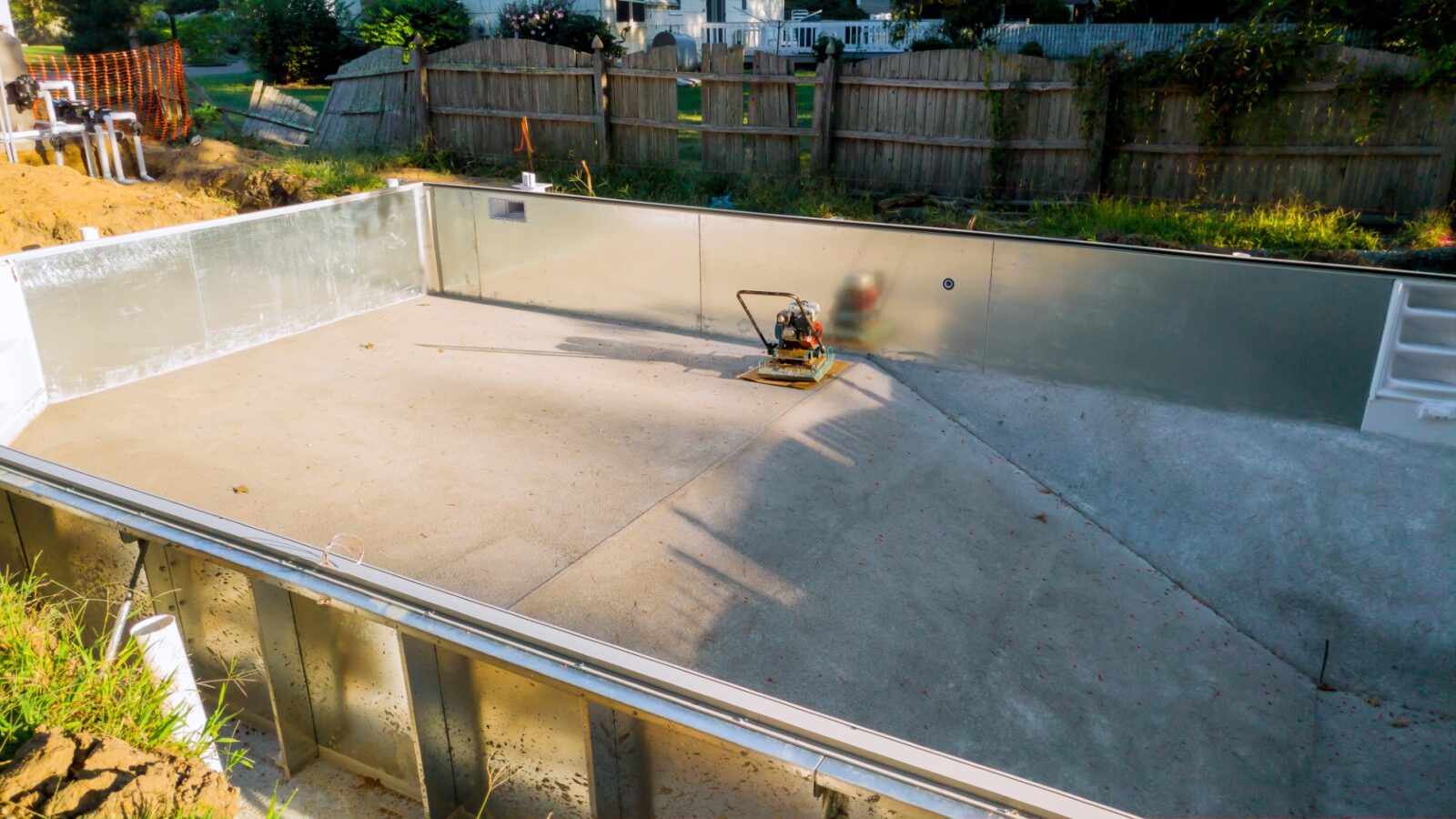 Laying Construction Of The Swimming Pool In The Ga 2023 11 27 05 16 29 Utc