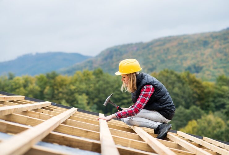 Young Woman Worker On The Construction Site 2023 11 27 05 22 38 Utc