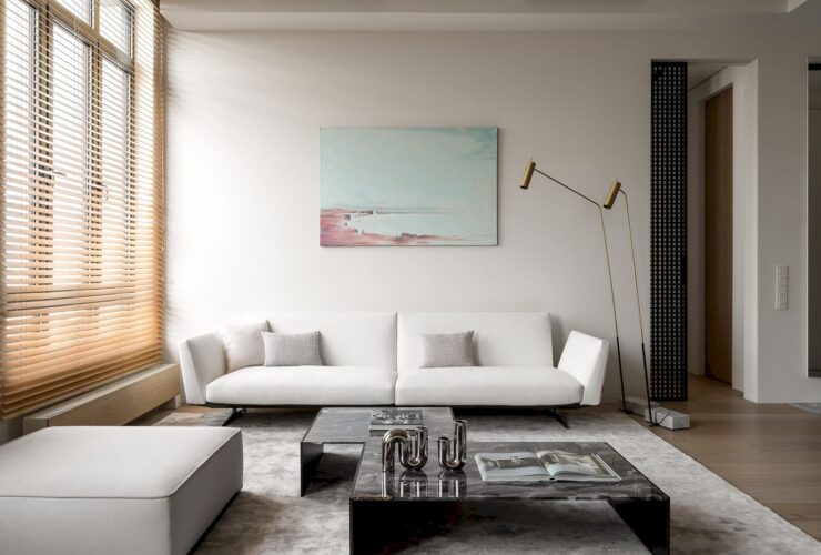 A Bright Modern Apartment With Minimalist Aesthetics In Kazan 14