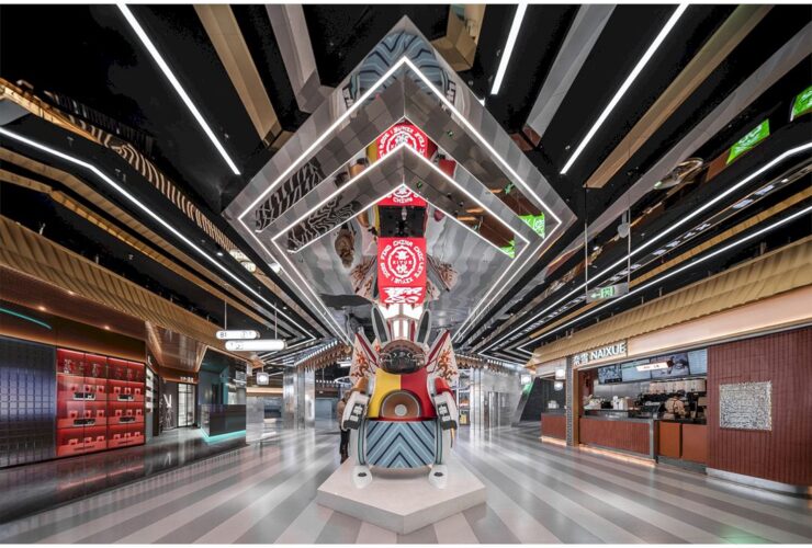 Beijing Wangfujing Xiyue Shopping Mall By Xia Gushuyu Commercial Space Design 2