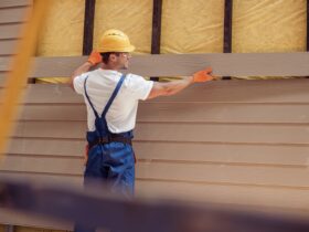 Smiling Male Worker Building Cabin At Construction 2023 11 27 04 52 36 Utc