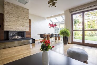 Stylish Interior With Fireplace And Table 2023 11 27 05 20 38 Utc
