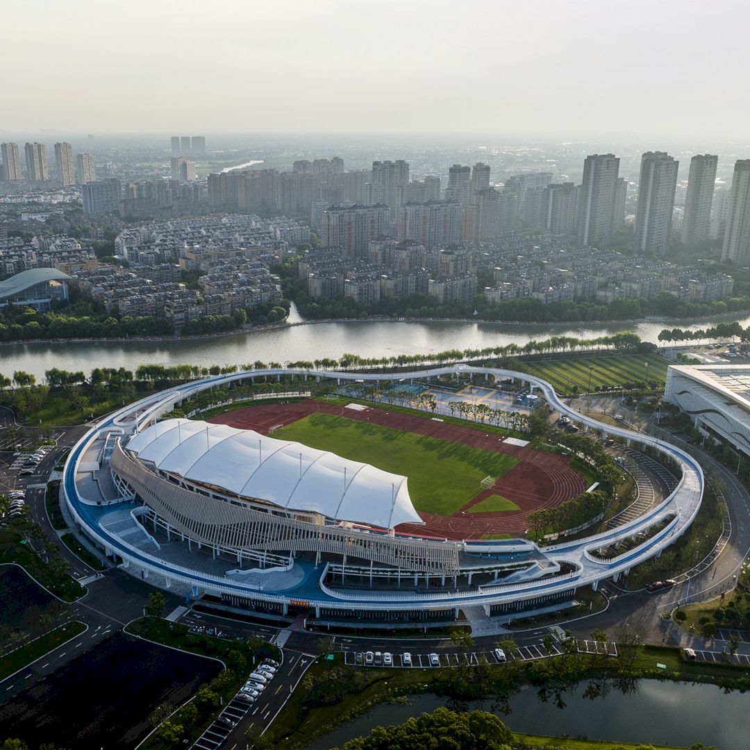 Zhejiang Pinghu Sports Center By Frederic Rolland, Jia Jiong And Wang Hanlu 5