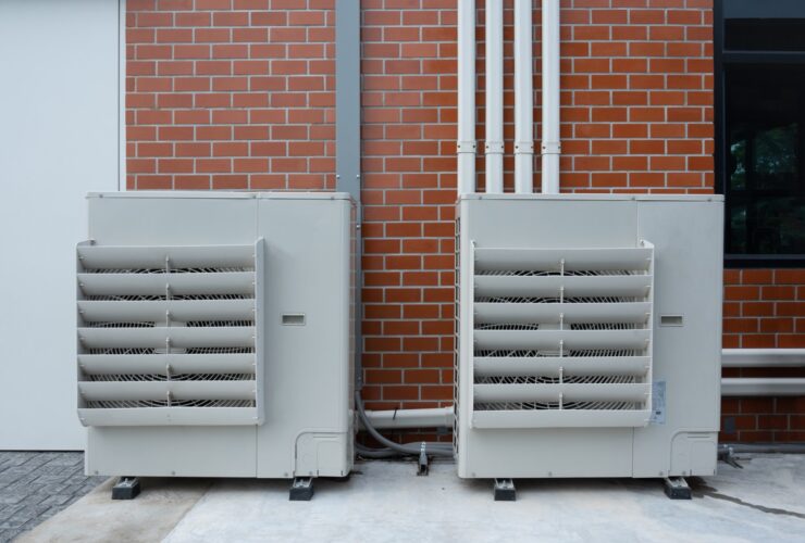 Air Compressor Or Condenser Unit Installed Outside 2023 11 27 04 50 28 Utc