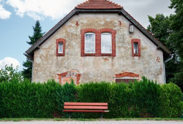 Bench For Resting Before Old House Facade 2023 11 27 04 55 28 Utc