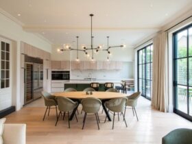 A Living Room With Crittall Style Windows
