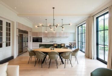 A Living Room With Crittall Style Windows