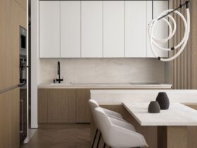 Bright Apartment With Natural Textures By OSOME Studio 46