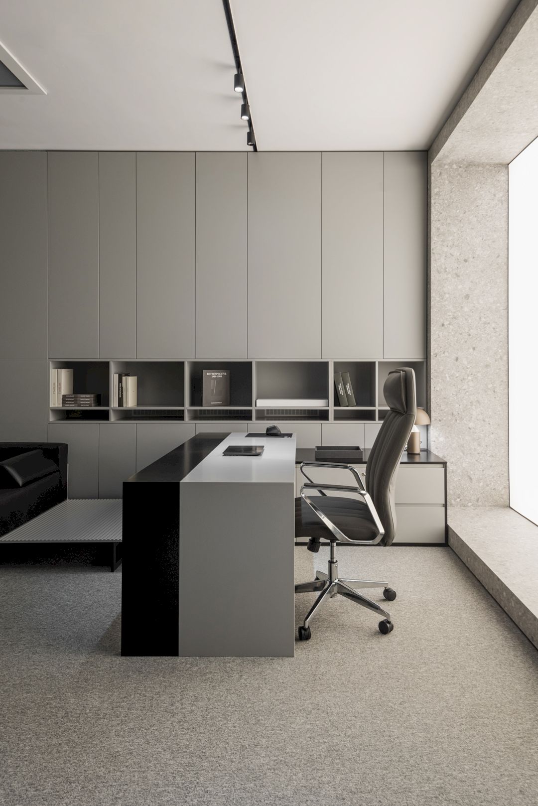 Kvadrat Architects: The Magic of Artificial Lighting in Colorful Office ...