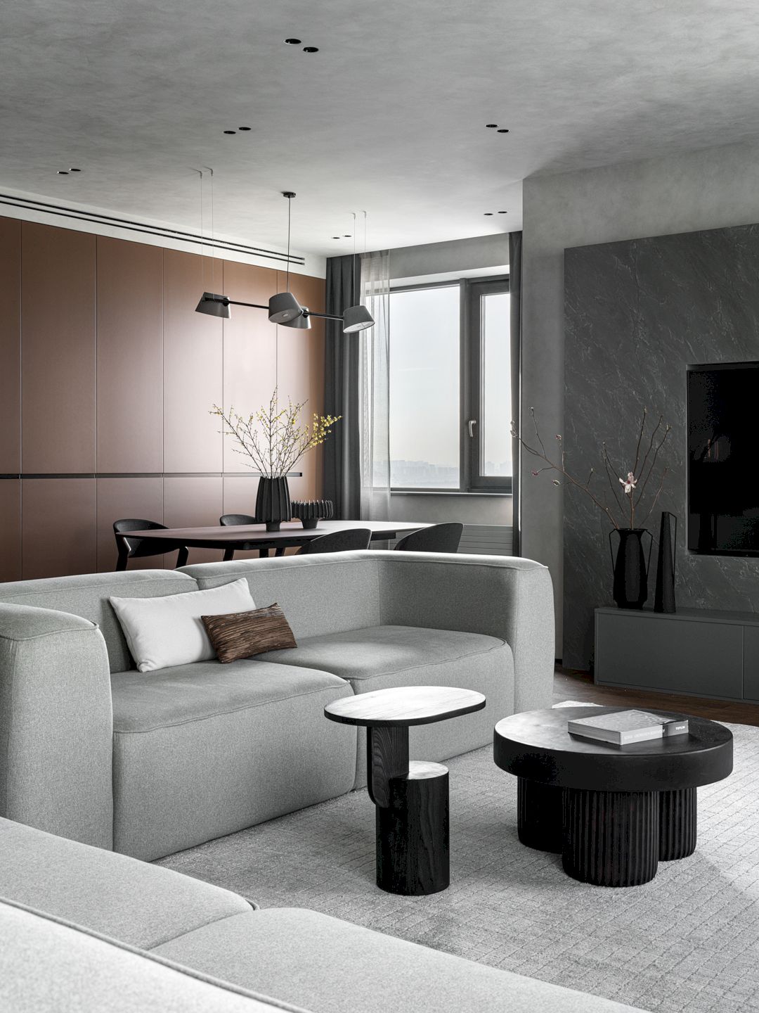 Harmonious Oasis in the City: Natalia Fedotova's 130m² Moscow Apartment ... - Wellness-Focused Harmonious Apartment Design