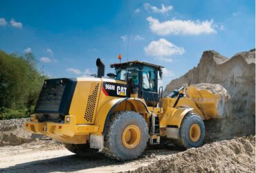 wheel loader, cat, 966m