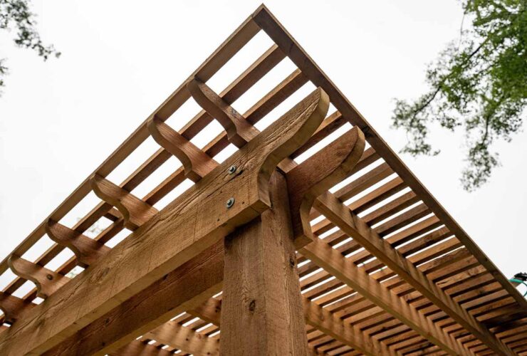 Trellis Roof Pergola