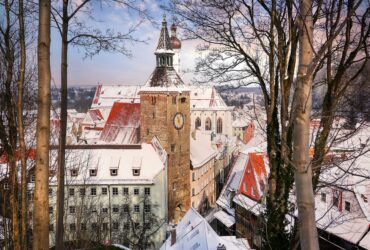 town, season, winter