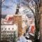 town, season, winter