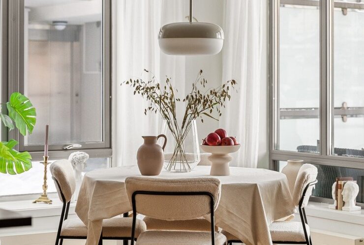 dining room, house, apartment