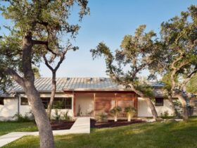 From Clunky To Chic Side Angle Side Transforms A 1970s Ranch Into An Off Grid Oasis In Austin 15