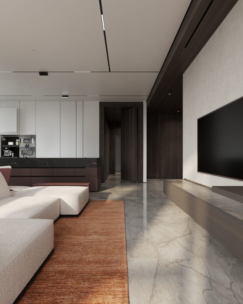 Flat With Panoramic Views Of The Botanical Garden Kvadrat Architects 16