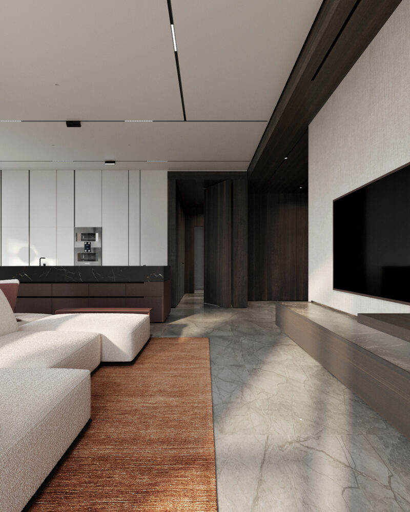 Flat With Panoramic Views Of The Botanical Garden Kvadrat Architects 19